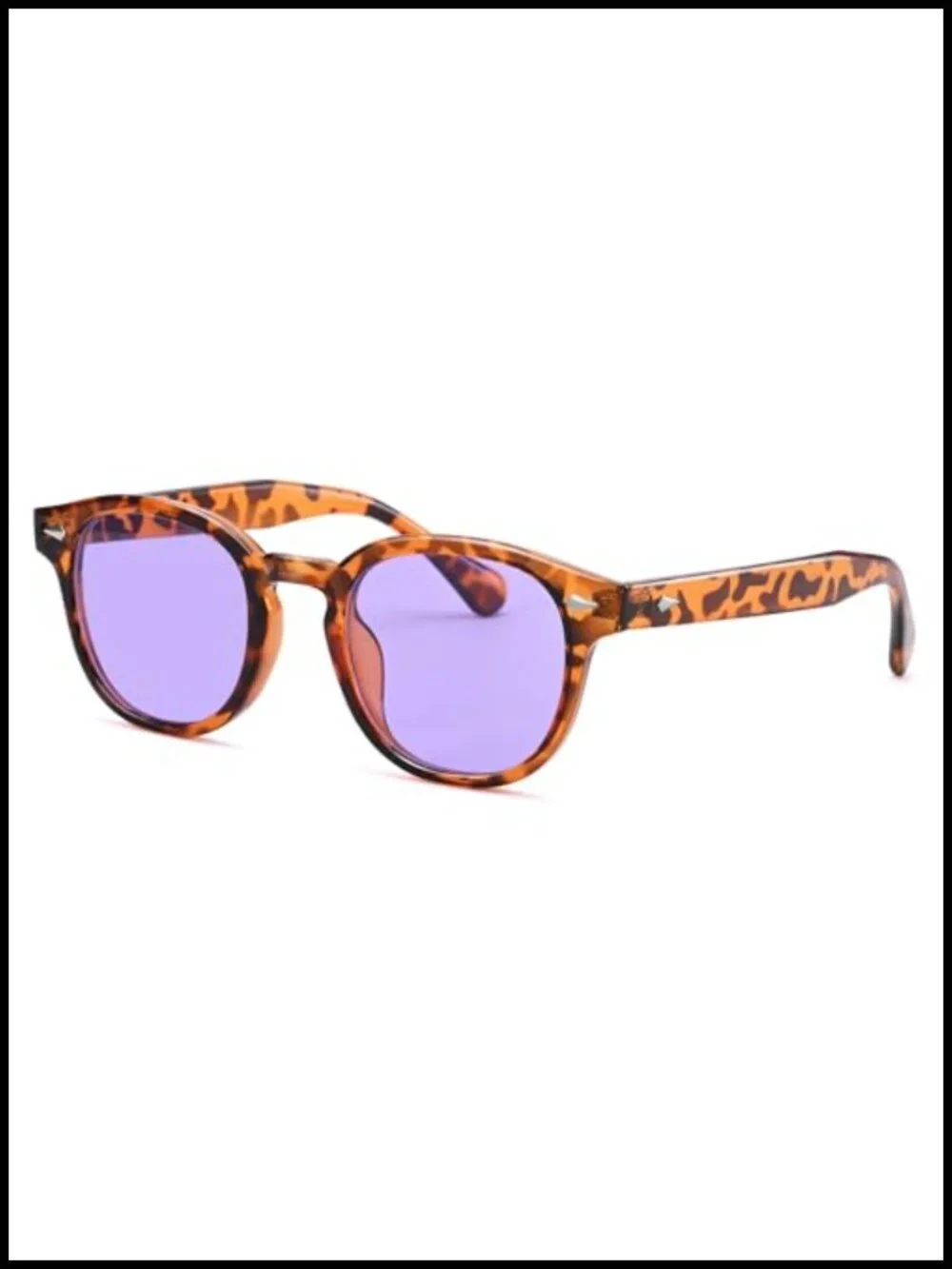 Vintage Retro Round Sunglasses UV400 Protection Polycarbonate Lenses Metal